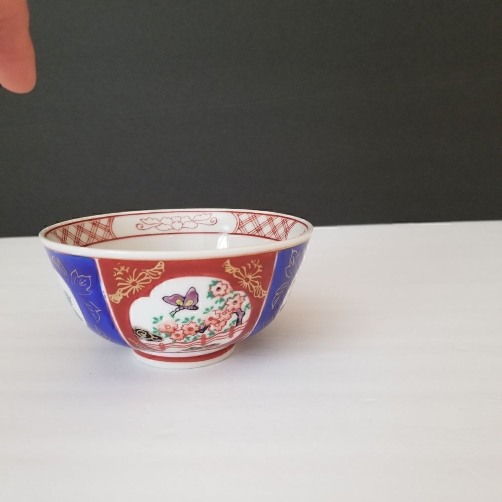 Vintage Japanese Gold Imari bowl - Picture 3 of 5